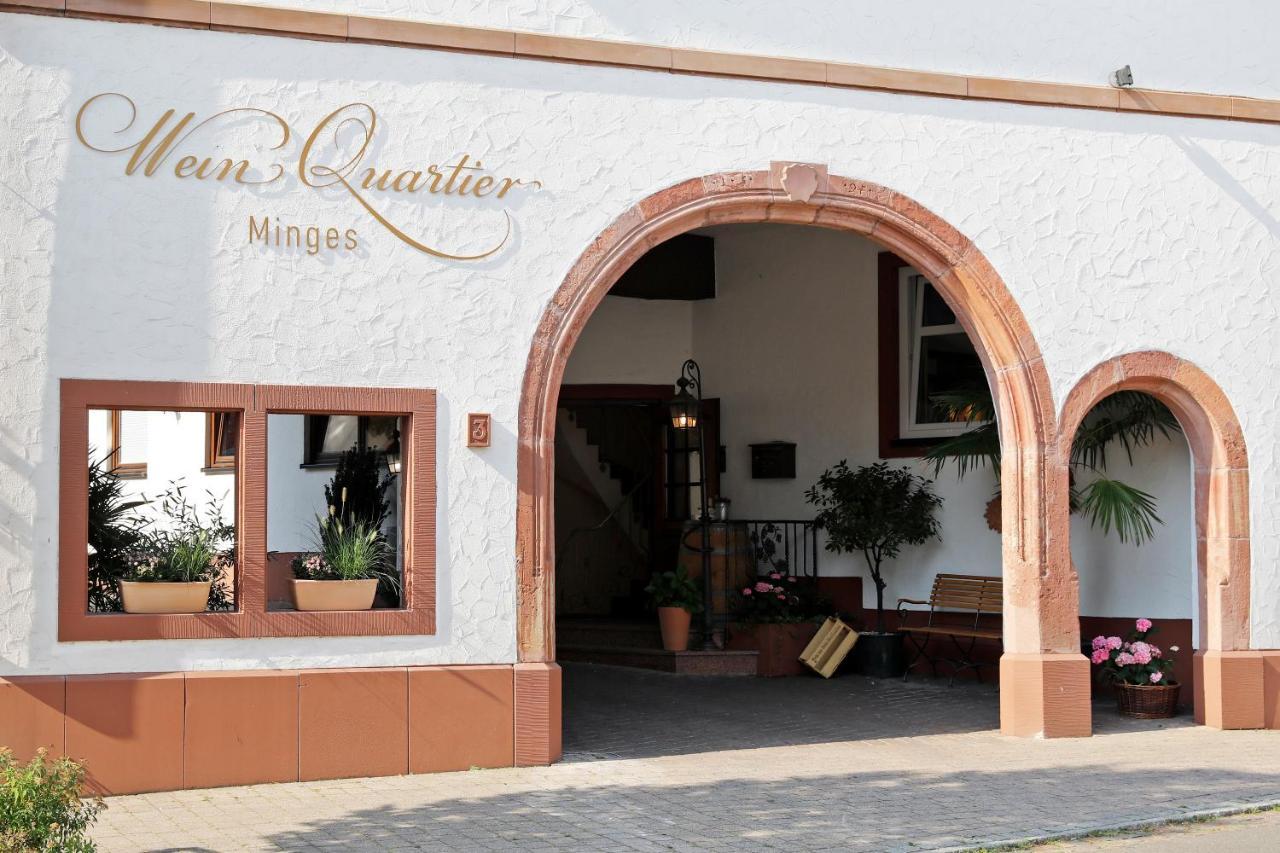 Weinquartier Minges Otel Kirrweiler  Dış mekan fotoğraf